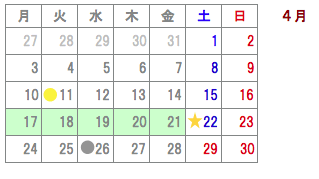 4月