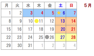 5月